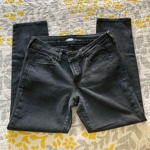 Old Navy 6P Power Straight Black Jeans